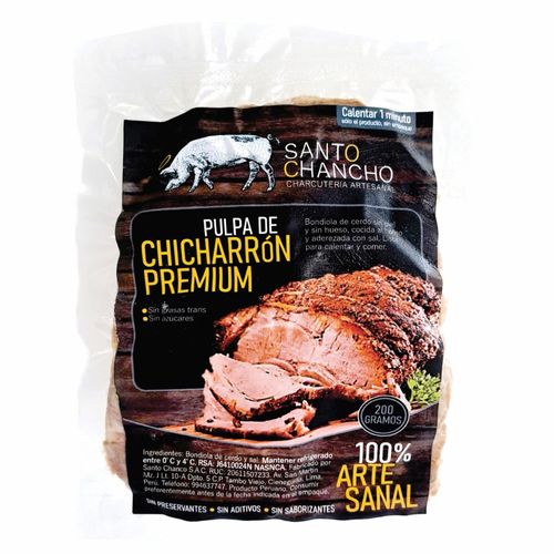 Pulpa chicharron Santo Chancho 200g