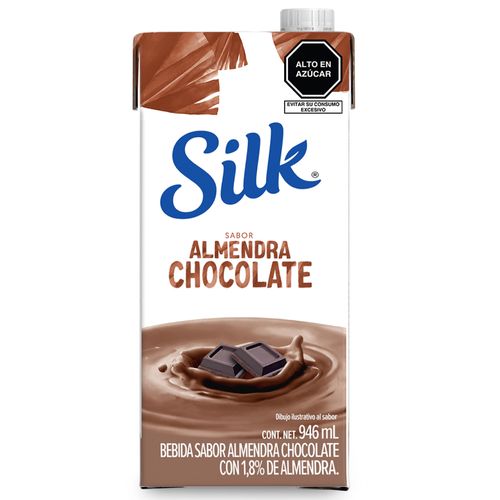 Bebida de Almendras Sabor Chocolate Silk 946 ml
