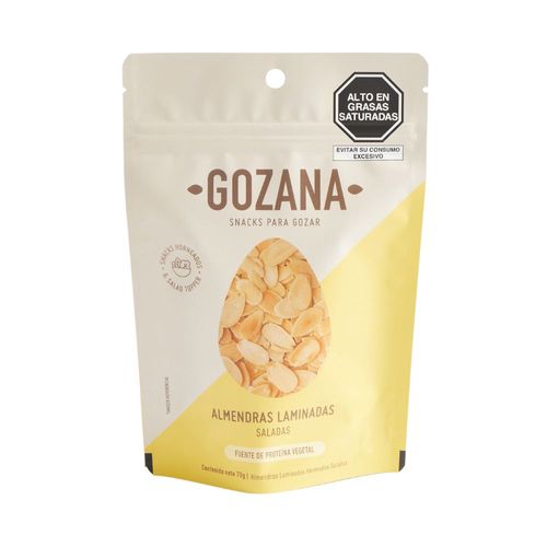 Almendras gozana laminadas saladas 70 gr