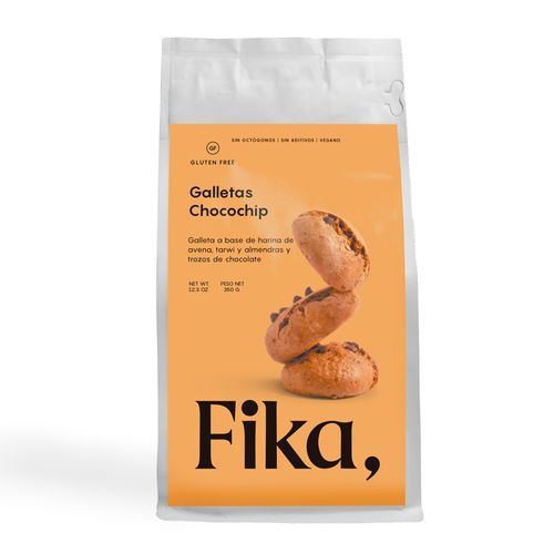 Galletas Chocochip Pecanas Fika 400 g