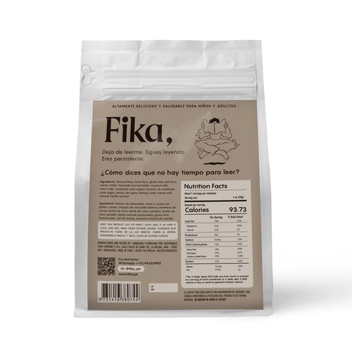 Galletas cookies and cream 140 gr fika