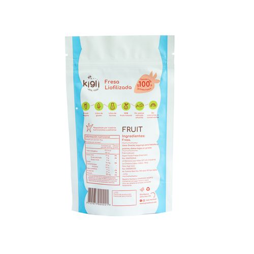 Fresa Liofilizada 10 gr Kigli Fru it