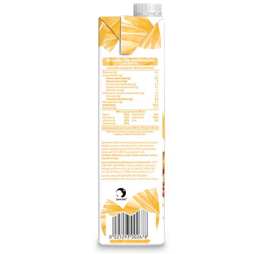 Bebida de Almendras con Vainilla Silk 946 ml