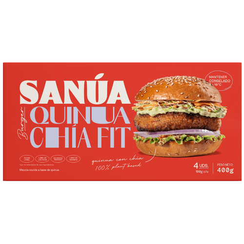 Burger Quinua Sanua 400g
