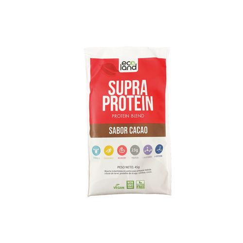 Supra protein Cacao Ecoland 45g