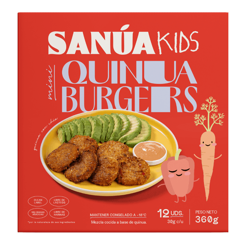 Mini Burgers Quinua Sanua 360g