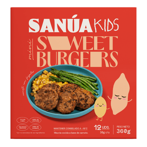 Mini Burgers Camote Sanua 360g