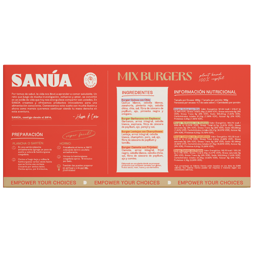 Burgers Mix Sanua400g