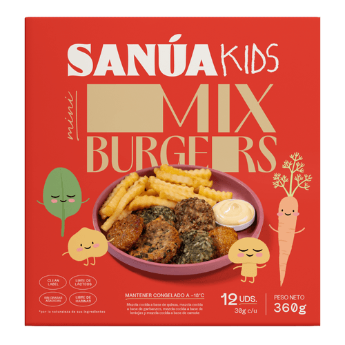 Mini Burgers Mix Sanua 360g