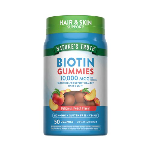 Biotina 10,000 mcg Nature's Truth 50 Gummies