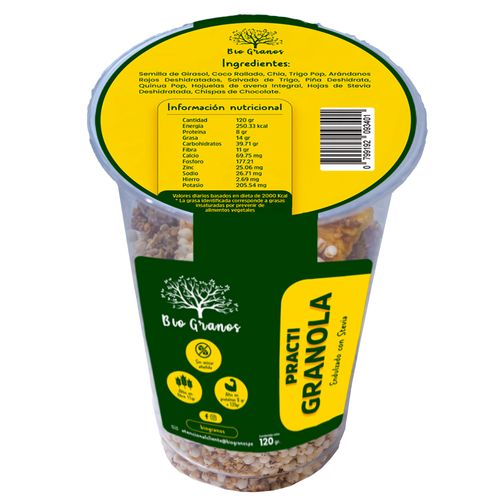 Practi Granola Bio Granos 120
