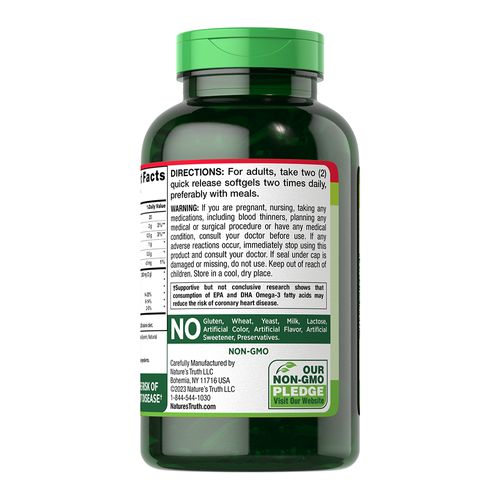 Fish Oil 2,000 mg Nature's Truth 250 cap