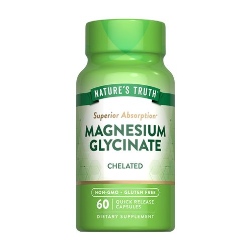 Glicinato de magnesio Nature's Truth 60 cap