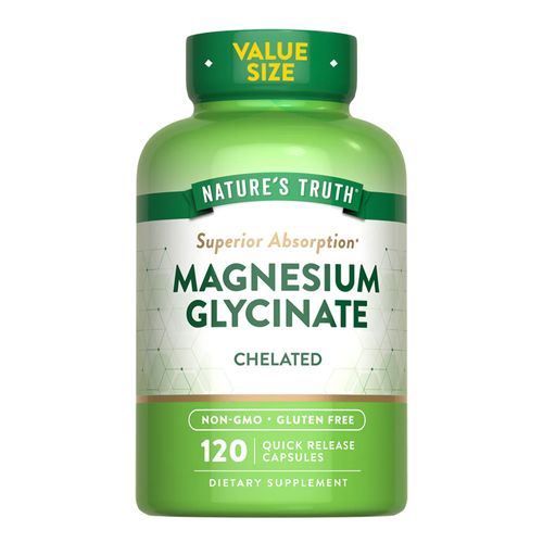 Glicinato de magnesio Nature's 120 cap