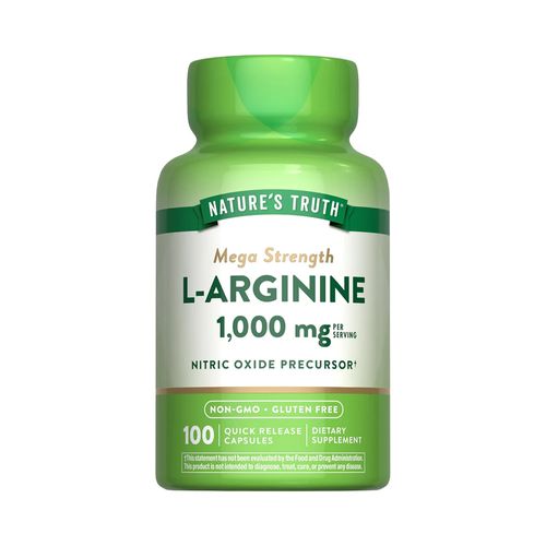 L-Arginina 500 mg Nature's Truth 100 cap