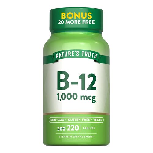 Vitamina B-12 1,000 mcg Nature's Truth 220 tab