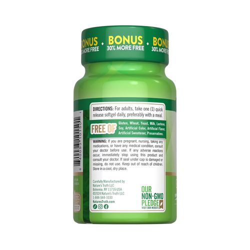 Vitamina D3 1,000 IU Nature's Truth 130 cap