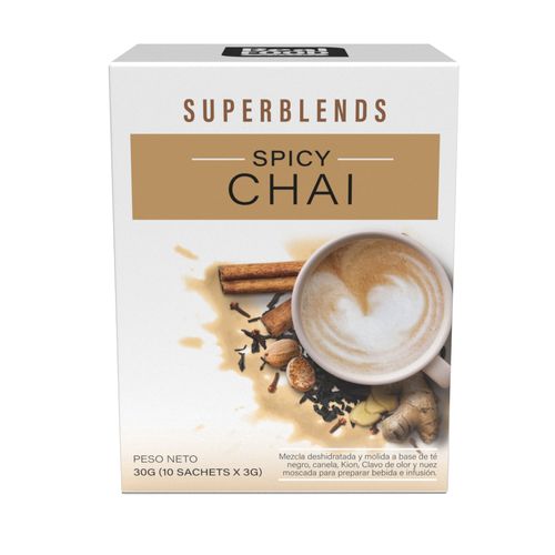 Spicy Chai caja 10 sachets Real Food