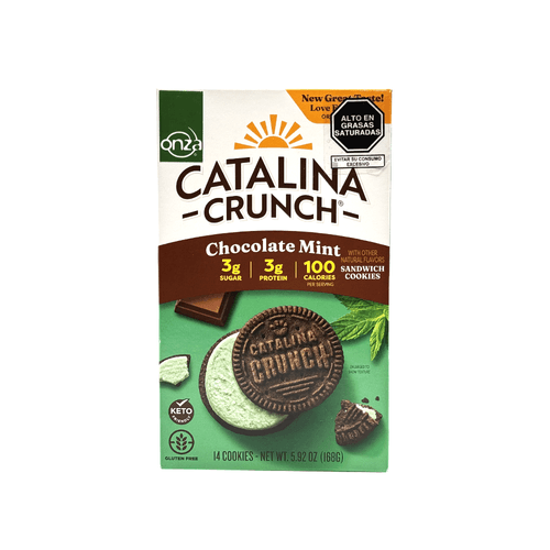 Galletas de Chocolate con Menta Catalina Crunch Caja 193g