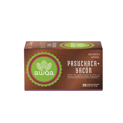 Infusión de Pasuchaca y Yacón Awqa 25 und