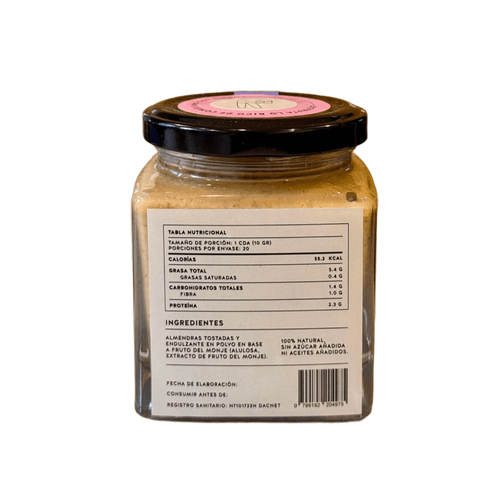 Crema de Almendras con fruto del monje Lisboa 200g