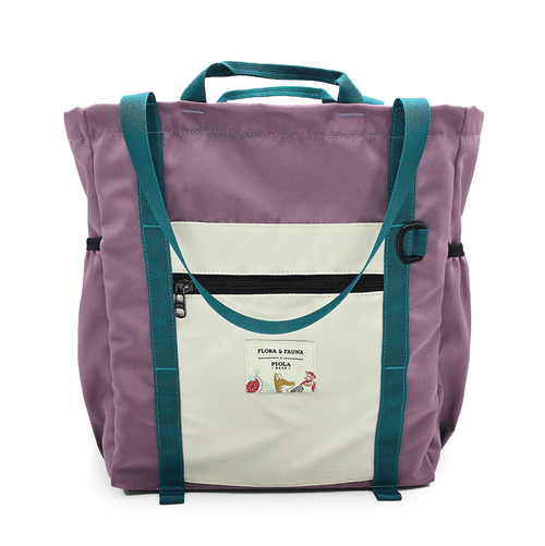 Tote Bag FyF  Piola Morado y Verde