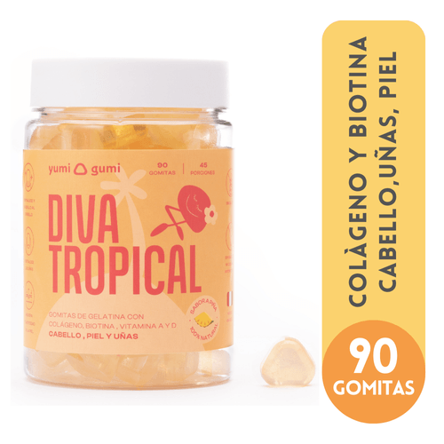 Yumi gumi diva tropical para la salud del cabello