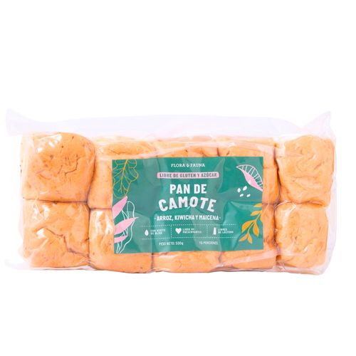 Pan de camote sin azúcar 10 und FyF