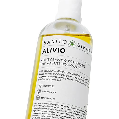Aceite Alivio Sanito Siempre 100ml