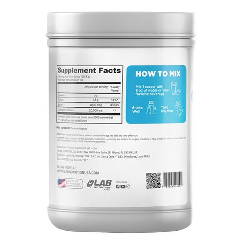 Collagen Peptides Lab Nutrition 609g