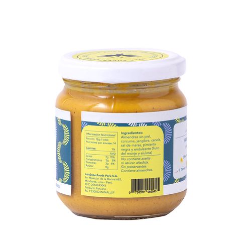 Golden Milk Spread Lula superfoods 210g