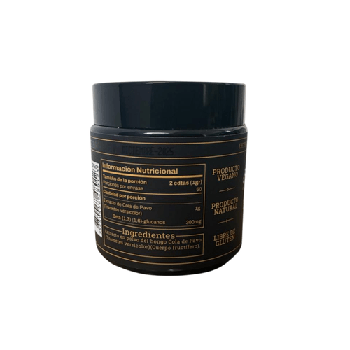 Immunity cola de pavo en Polvo Mush 60g