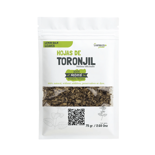 Hojas de toronjil La Naturaleza y tu salud 75g