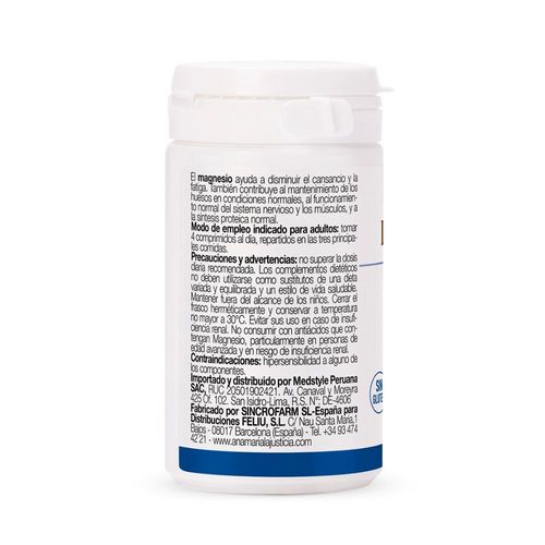 Magnesio comprimidos Ana María Lajusticia