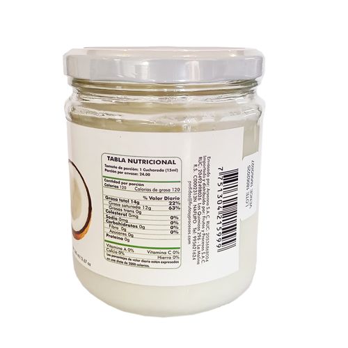 Aceite de Coco Coco Sonqo 360 ml