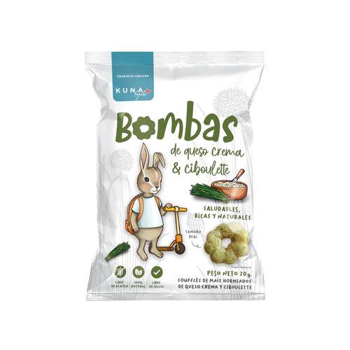 Bombas Queso Ciboulette Kuna 20g