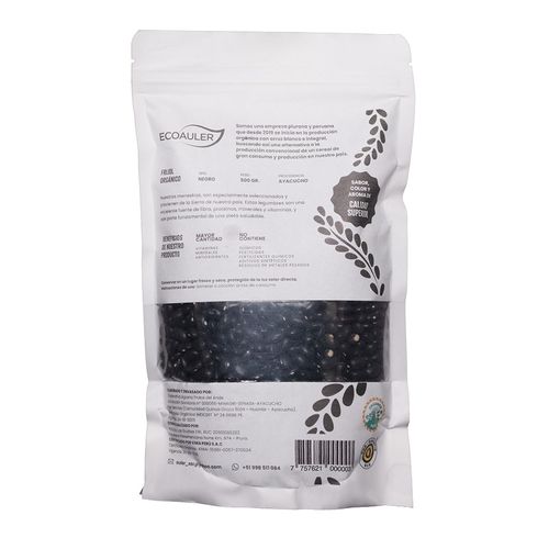 Frijol negro org Ecoauler 500g