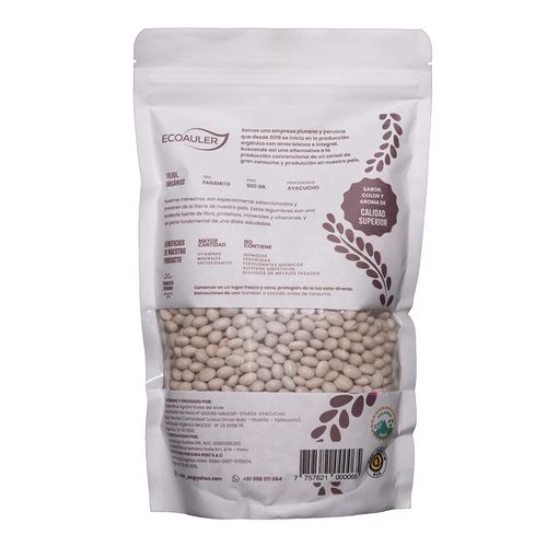 Frijol panamito org Ecoauler 500g