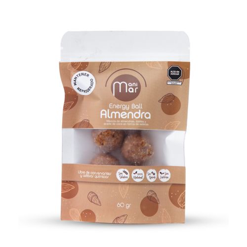 Energy Ball Almendras Manimar 60g
