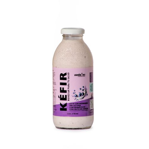 Kéfir Leche Y Arándanos Simbiose 500ml