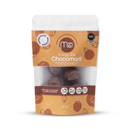 Energy Ball Chocomaní Manimar 60g