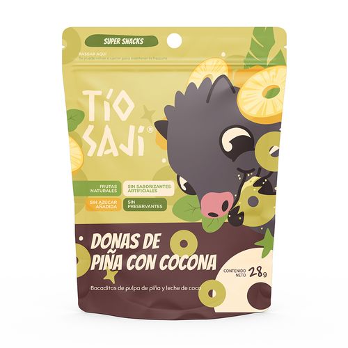 Donas Piña con Cocona Tio Saji 28g