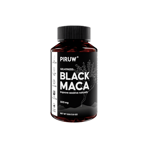 MACA NEGRA GELATINIZADA 100 CAP PIRUW