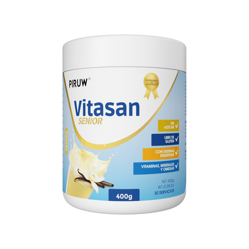 Vitasan Sénior Suplemento en Polvo para el Adulto Mayor Piruw 400gr