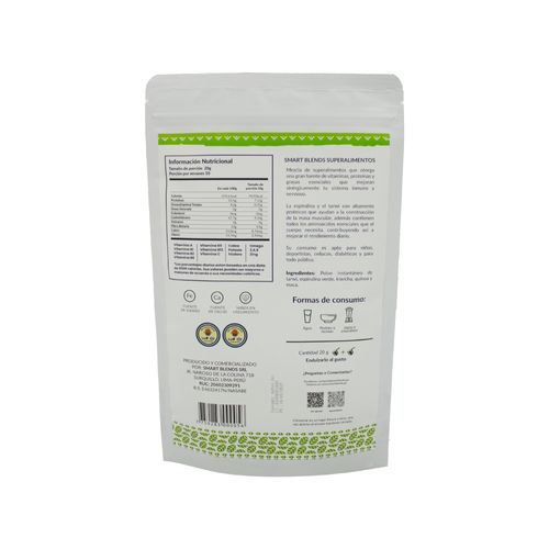 Batido Instantáneo de Superfoods Orgánicos Smart Blends 200 g