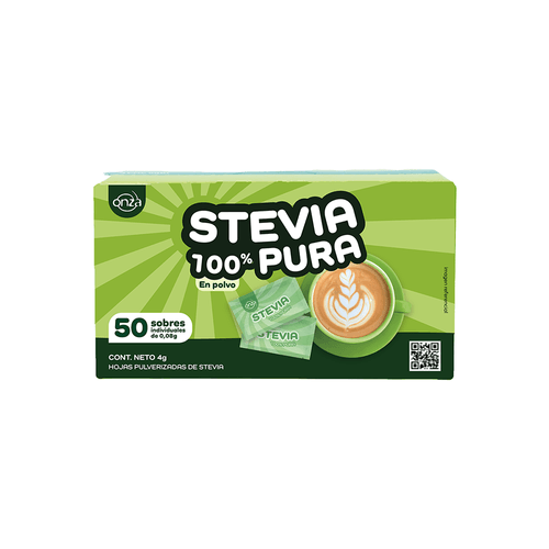 Stevia en Polvo Onza 0.08 g 50 und