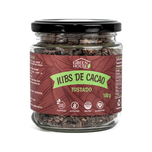 Nibs de Cacao Green House 180 g