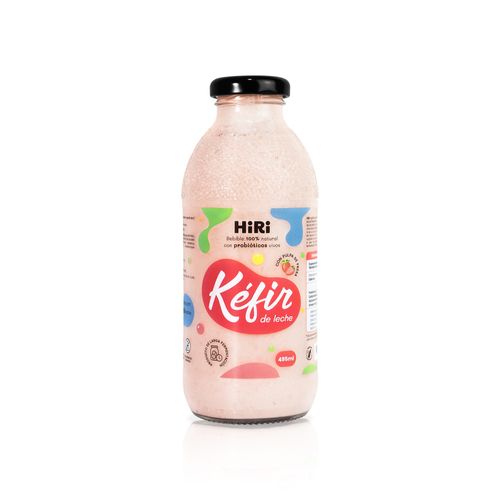 Kéfir De Leche Sabor Fresa Hiri 495ml