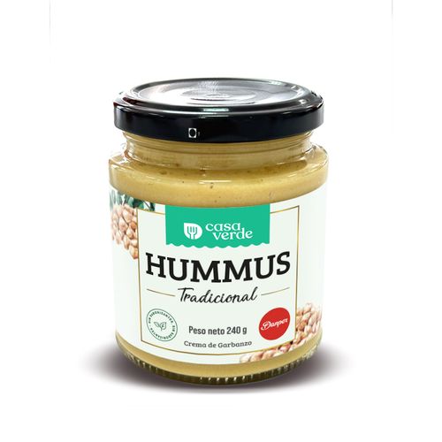Hummus con Ajo Casa Verde Gourmet 240 g