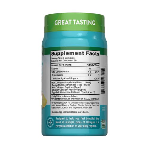 Multi Collagen Peptides Nature's Truth 60Gum